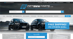 Desktop Screenshot of getbmwparts.com